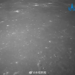 Çin Ulusal Uzay İdaresi'nin Paylaştığı Ay Görselleri