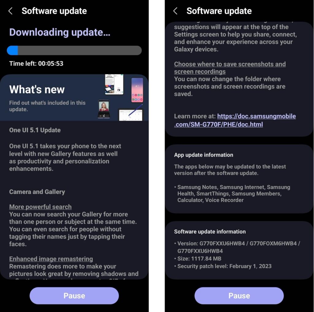 Galaxy S10 Lite