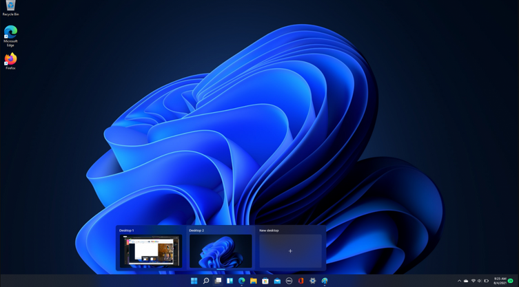 Windows 11 sanal masaüstü